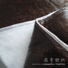 Polyester Leather Fabric 100% Polyester for Sofa